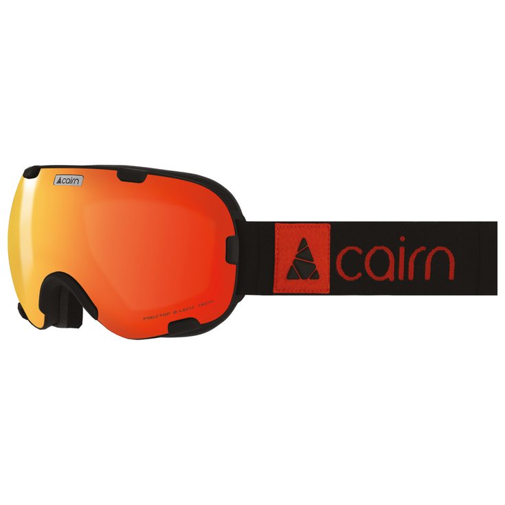 Cairn Masque de Ski Spirit OTG Mat Black Orange Spx 3000 Ium Presentazione