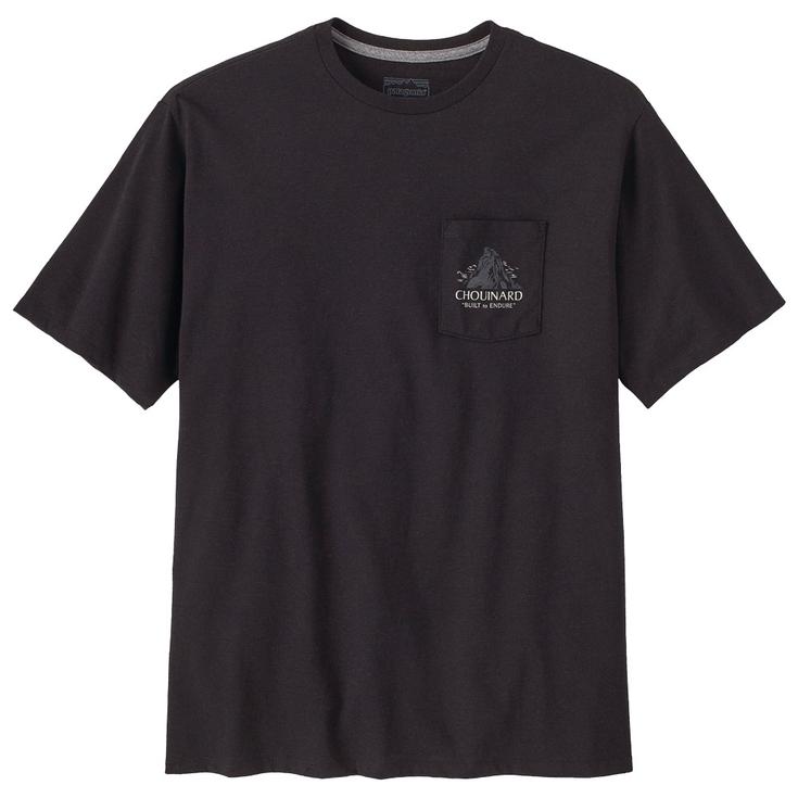 Patagonia Camiseta Chouinard Crest Pocket Responsibili-Tee Ink Black Presentación