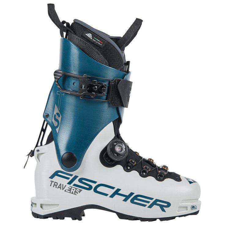 Fischer Chaussures de Ski Randonnée Travers Ts White Blue Dos