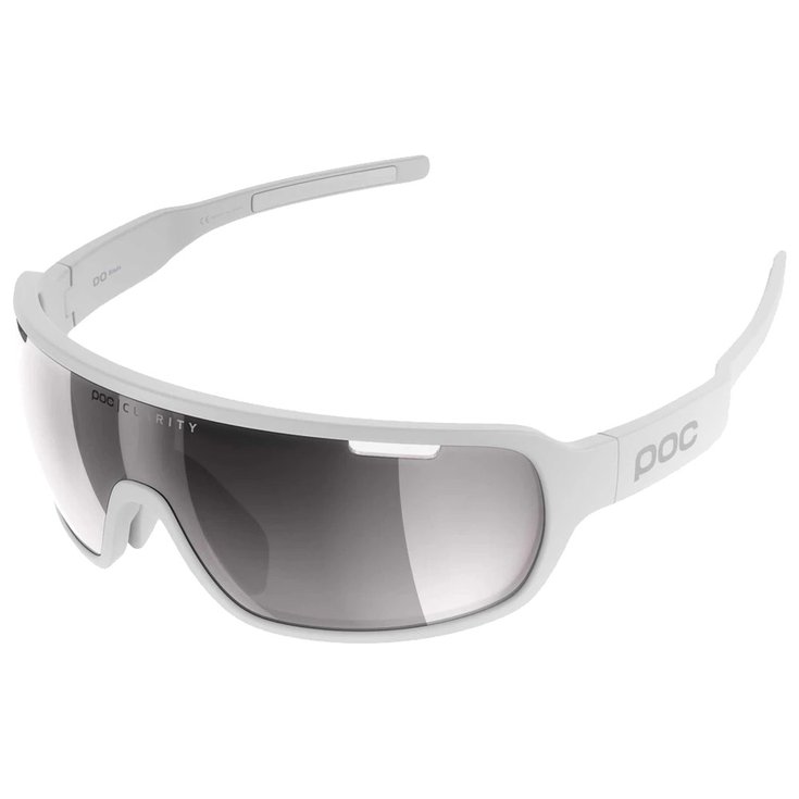 Poc Sunglasses Do Blade Hydrogen White Clarity Violet Silver Mirror Overview