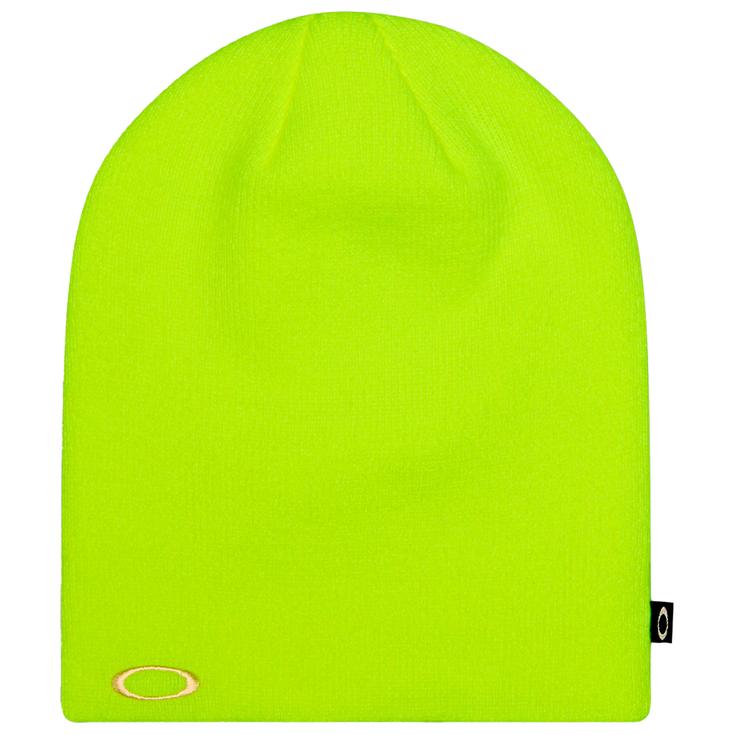 Oakley Mutsen Fine Knit Beanie Neon Yellow Voorstelling
