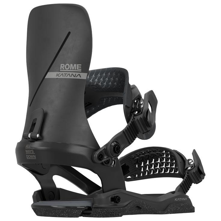 Rome Attacchi Snowboard Katana AW Black Presentazione