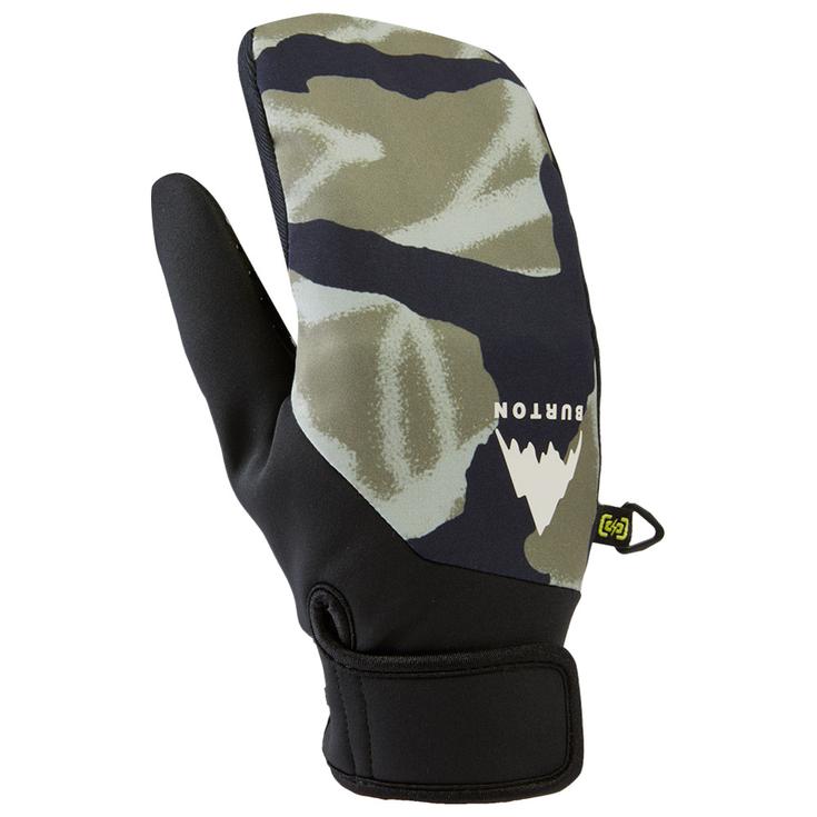 Burton Mitten Park Mittens Graffiti Camo Overview