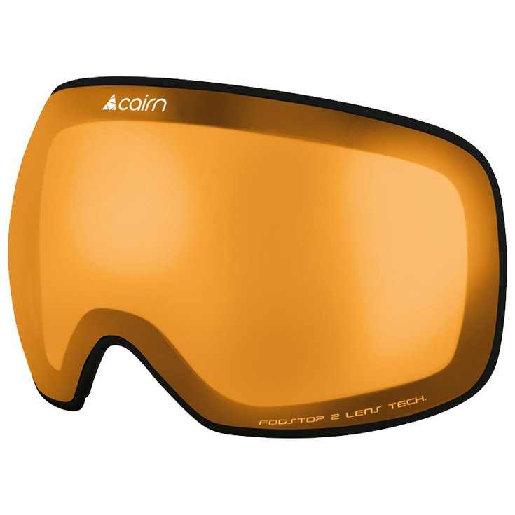 Cairn Vervanginsscherm skibril Gravity Lens Black Contour Orange Mirroir Spx 3000 Ium Voorstelling