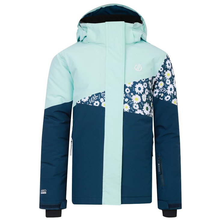 DARE2B Humour III Jacket Moonlight Denim Daisy Print Water Ballet 
