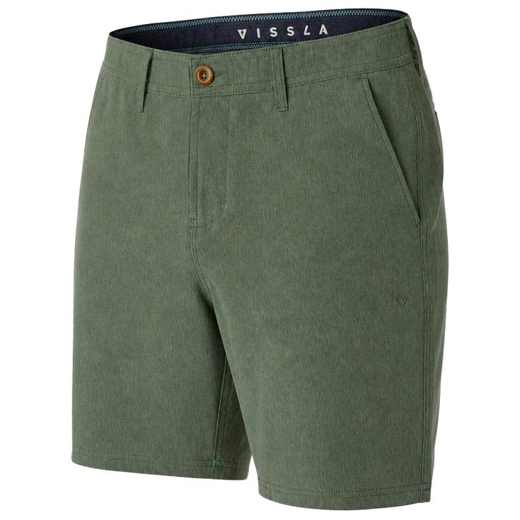 Vissla Badeshort Canyons 25 Hybrid 18.5" Walk Rifle Präsentation