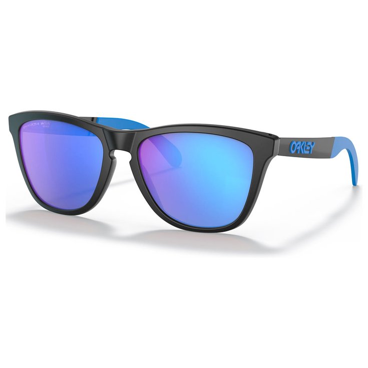 Oakley Sunglasses Frogskins Matte Black Prizm Sapphire Pol Overview