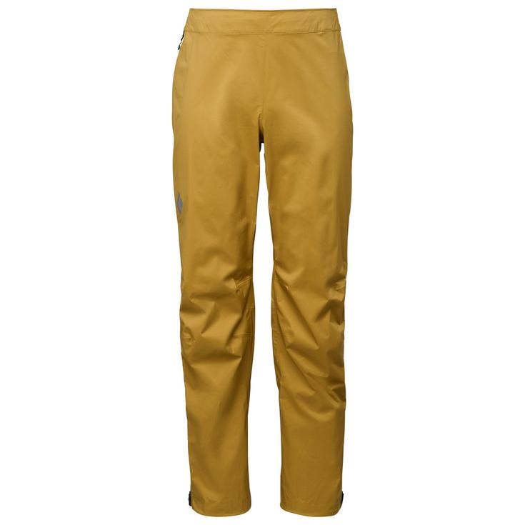Black Diamond Pantalón de trekking M Fineline Stretch Full Zip Pants Flax Presentación
