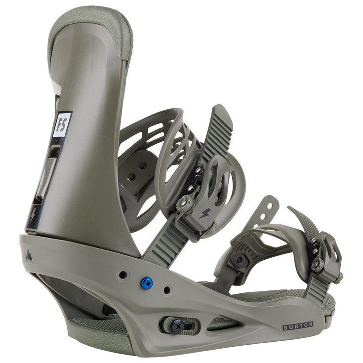 Burton Snowboard Binding Freestyle Forest Moss Overview