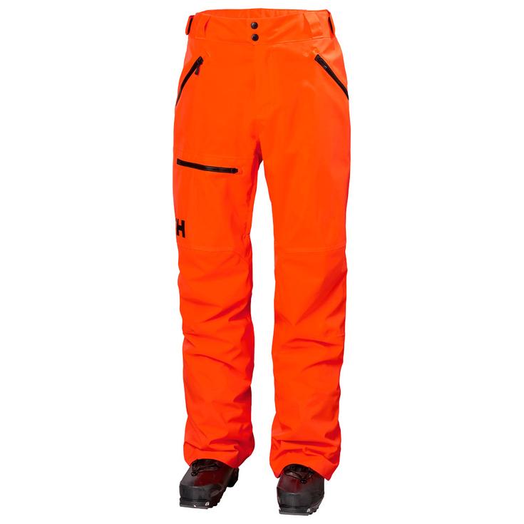 Helly Hansen Pantaloni da sci Sogn Cargo Neon Orange Presentazione