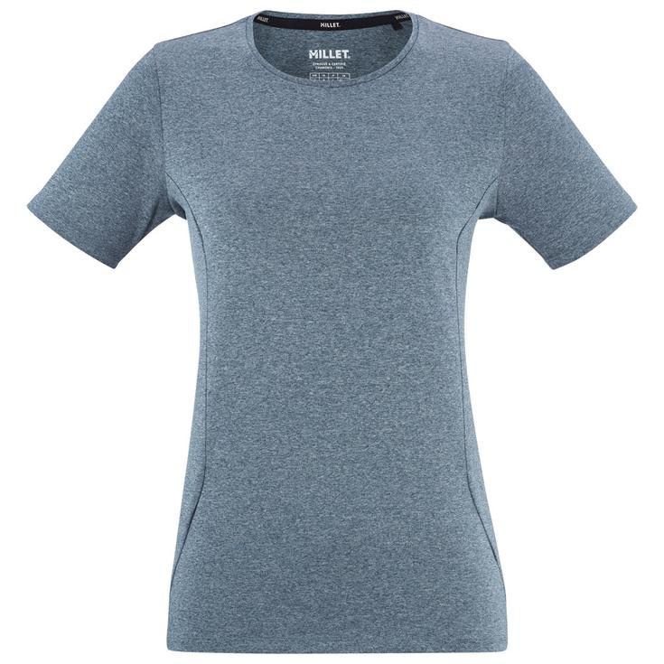 Millet Camiseta de trekking Seneca Heather Ts Ss W Navy Blue Presentación