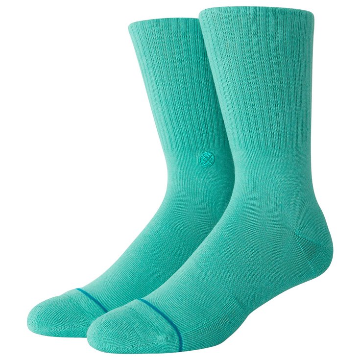 Stance Calze Icon Socks Turquoise Presentazione