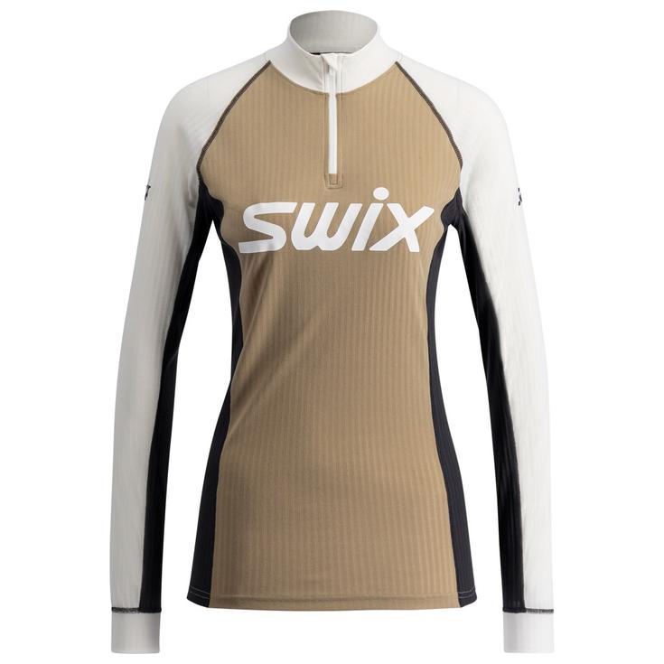 Swix Technical underwear Racex Classic Half Zip W Dune Overview