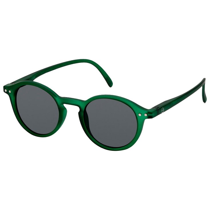 Izipizi Sunglasses #D Sun Junior Green Soft Grey Overview