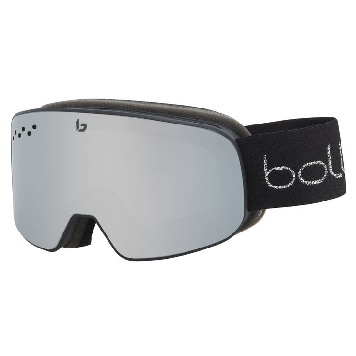 Bolle Goggles Nevada Small Matte Black & Silver Labyrinth Black Chrome Overview