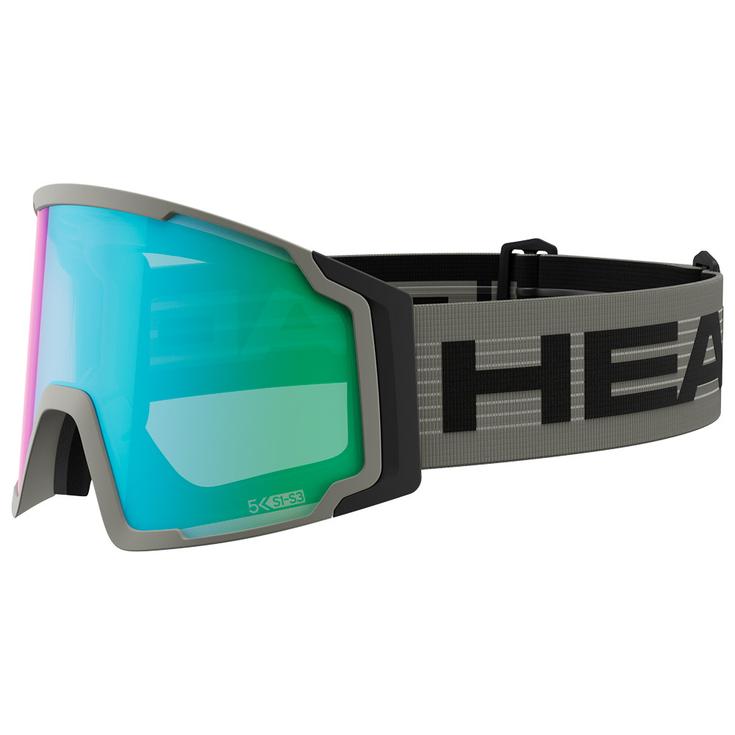 Head Masque de Ski Neves Pro 5K Olive Photo Green Présentation