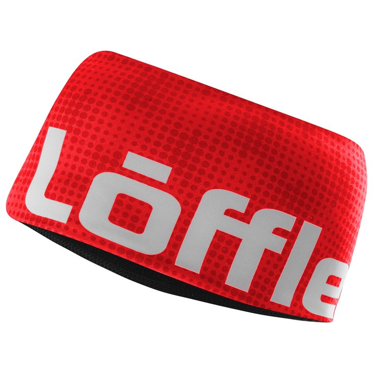 Loffler Bandeau Nordique Löffler Headband Wide Red Présentation