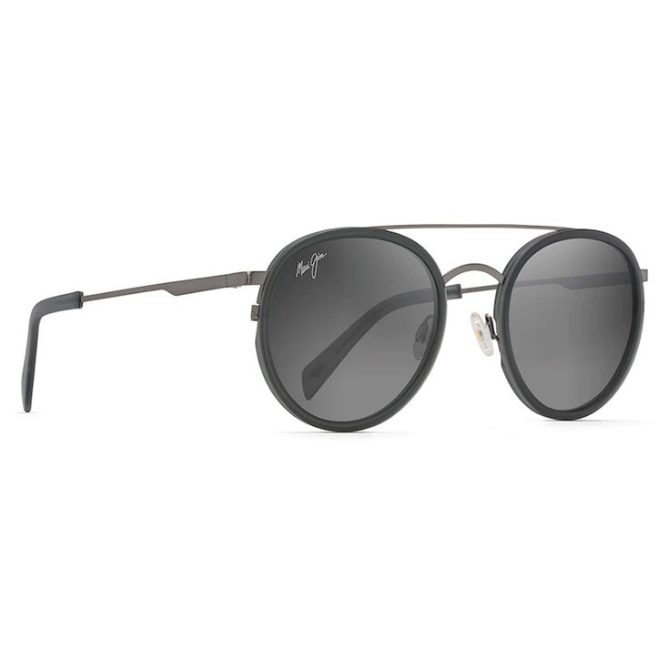 Maui Jim Sunglasses Even Keel Gunmetal With Translucent Matte Grey Superthin Glass Neutral Grey Overview