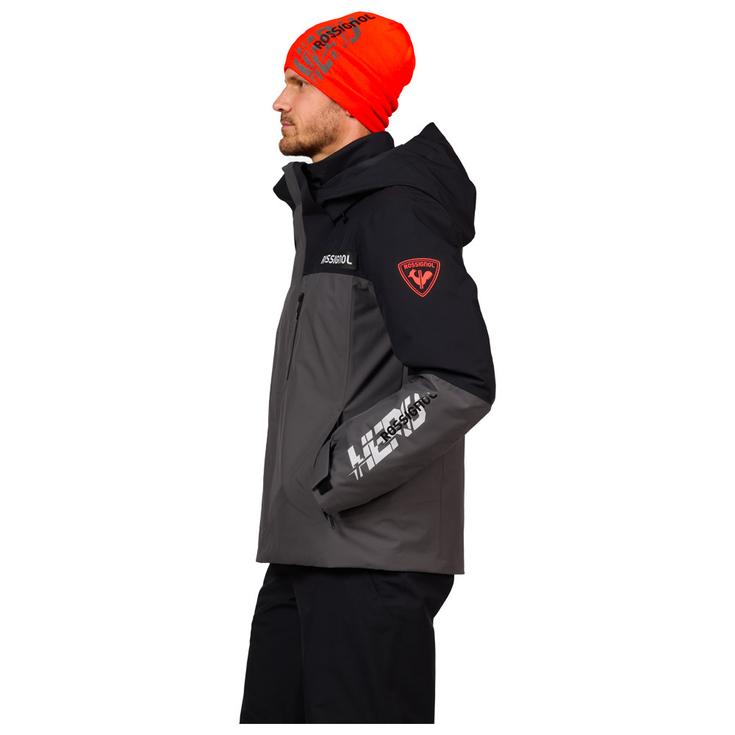 Rossignol Skijacke Hero Velika Insulated Jacket Onyx Grey Rücken