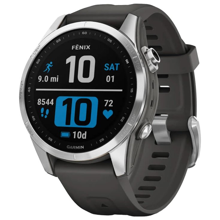 Garmin GPS watch Fenix 7S Silver Overview