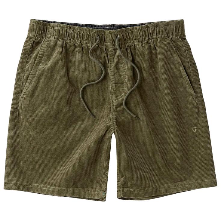Vissla Shorts No See Ums Cord Eco 17" Elastic Light Khaki Overview