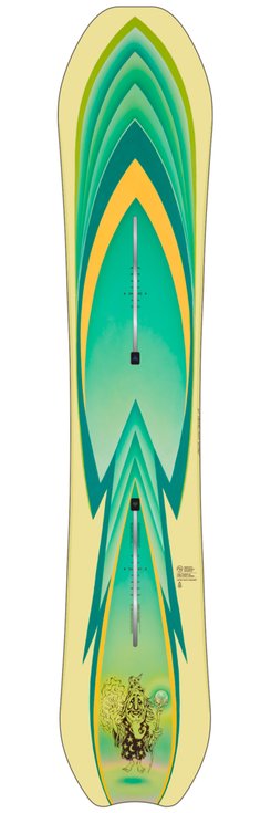 Burton Planche Snowboard Deep Thinker Dos