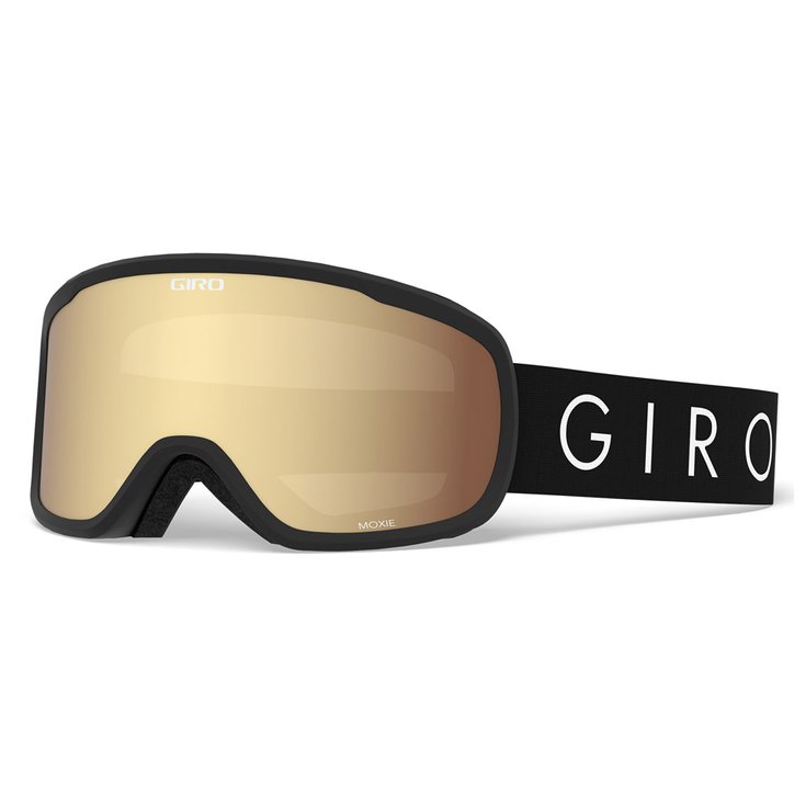 Giro Skibrille Moxie Black Core Light Amber Gold + Yellow Präsentation