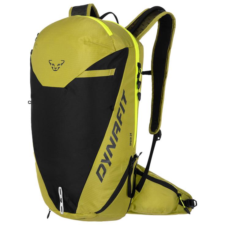 Dynafit Mochila Speed 24 Golden Lime Black Out Presentación