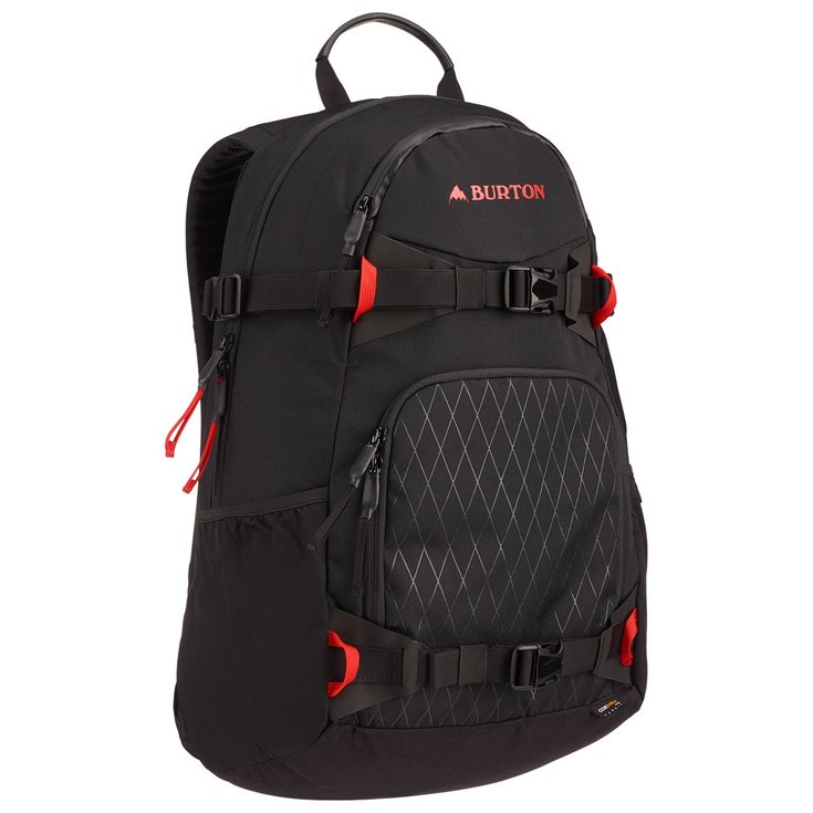 Burton Backpack Riders Pack 25l Black Cordura Overview