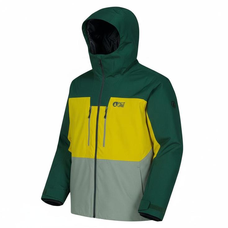Picture Blouson Ski Object Jacket Ponderosa Pine Golden Présentation