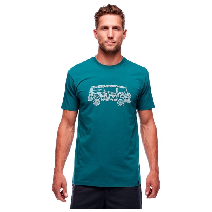 Black Diamond Tee-Shirt M Vantastic Tee Raging Sea Overview