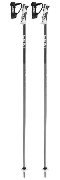 Leki Pole Bold S Dark Anthracite Black White Overview