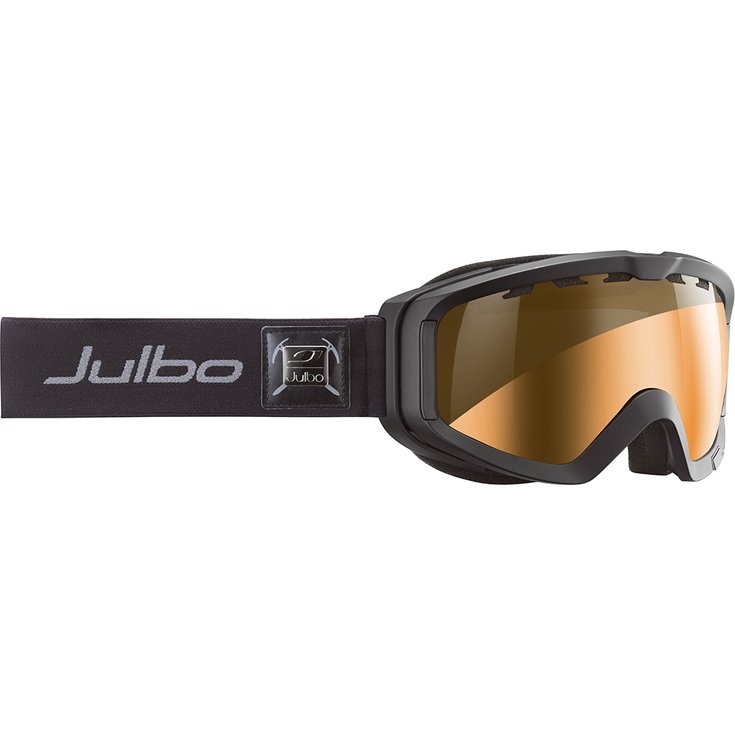 Julbo Masque de ski Orbiter II Noir Zebra Flash Gold Présentation