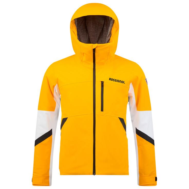 Rossignol Ski Jacket Ciastel Jacket Saffron Yellow Overview