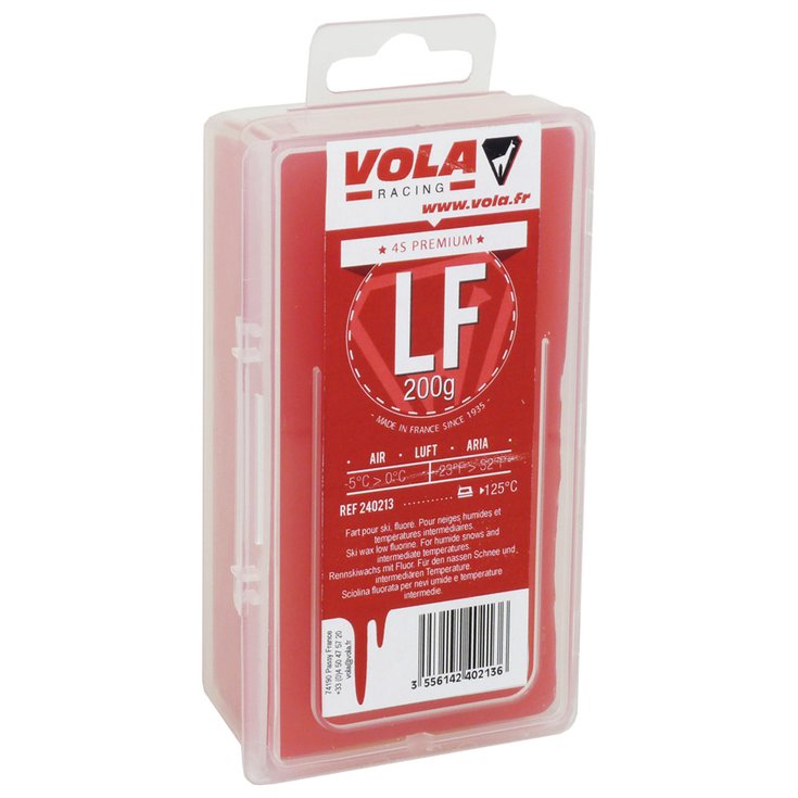 Vola Waxing Premium 4S LF 200g Red Overview