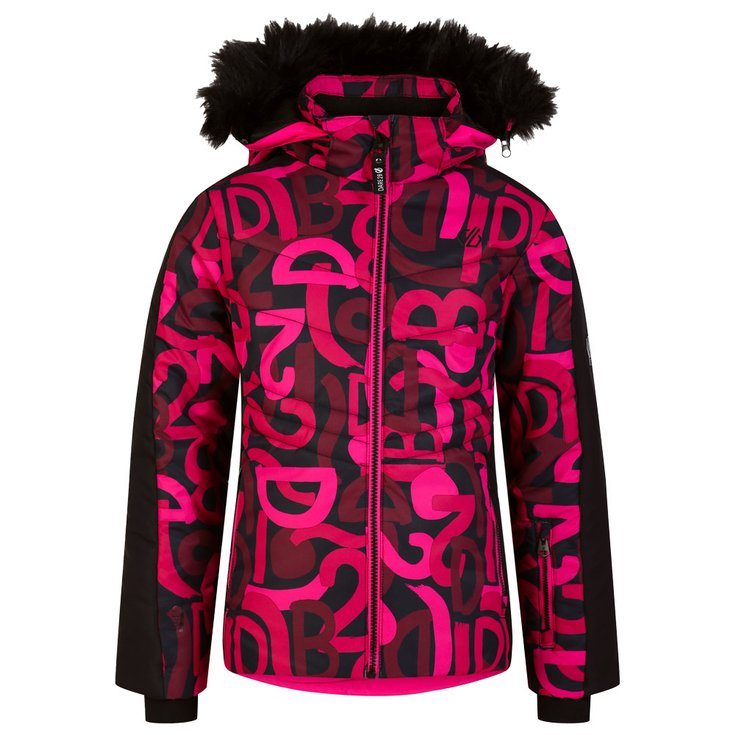 DARE2B Ding Jacket Pink Graffiti Print 