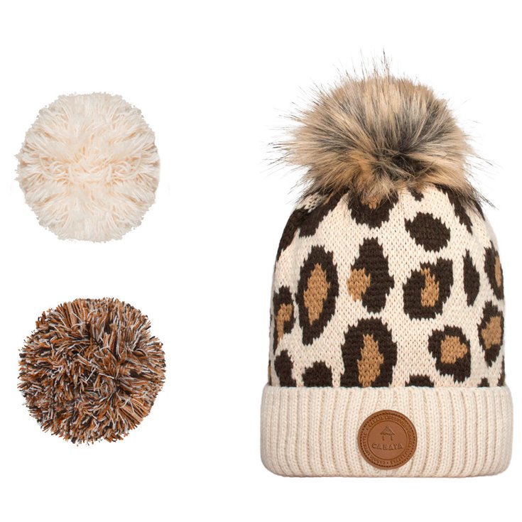 Cabaia Mutsen Hanky Panky Beanie Cream Voorstelling