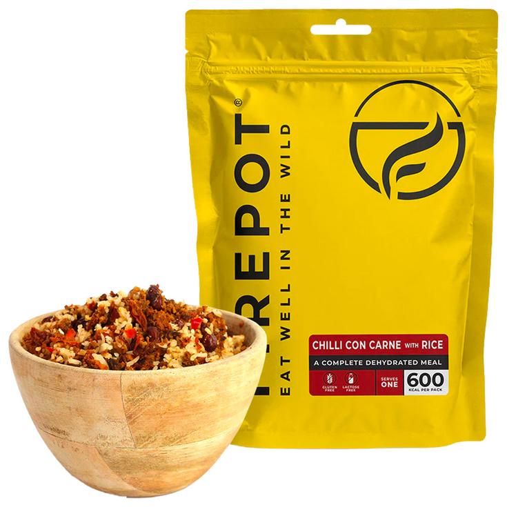 Firepot Chili Con Carne Et Riz 135 g. 