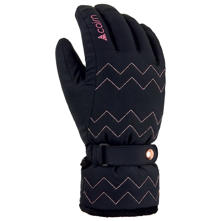 Cairn Gloves Abyss W Ctex Black Zigzag Overview