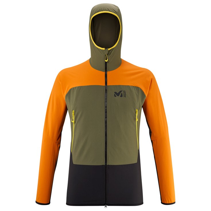 Millet Fusion XCS Hoodie Ivy Maracuja Voorstelling