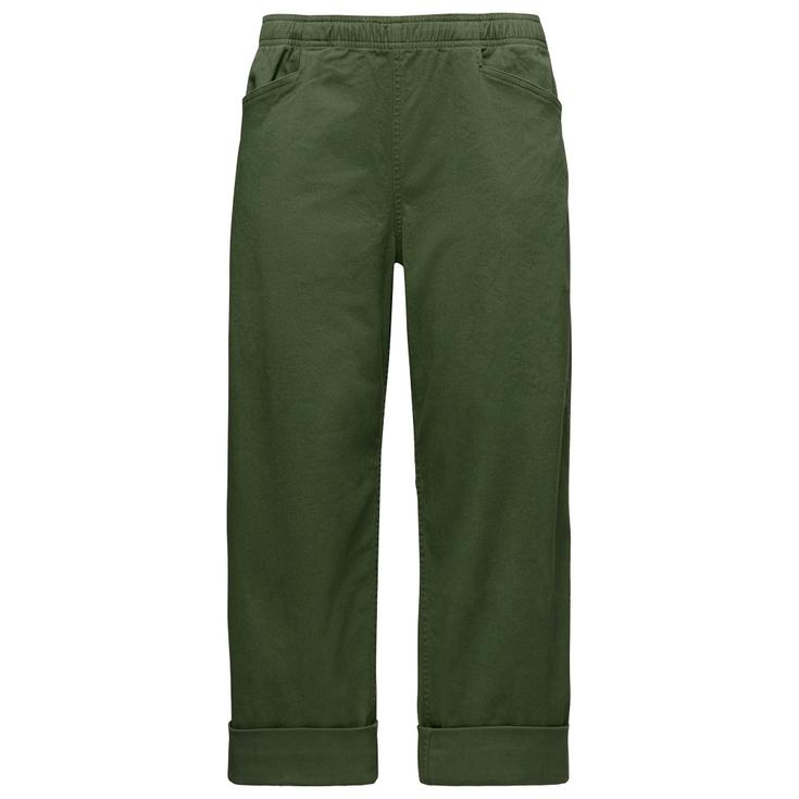 Black Diamond Kletterhose W Dirtbag Pants Dark Moss Präsentation