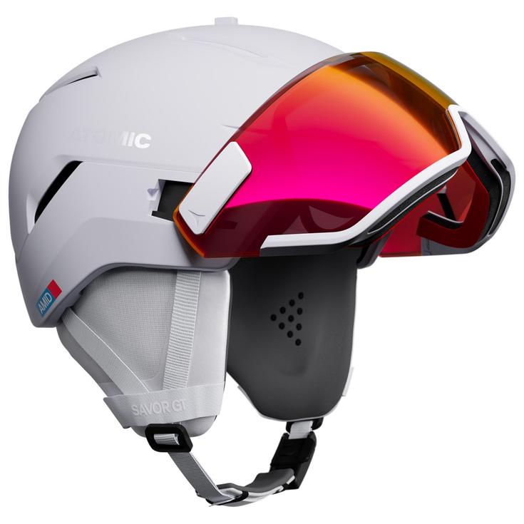 Atomic Savor Gt Amid Visor Photo White Heather 