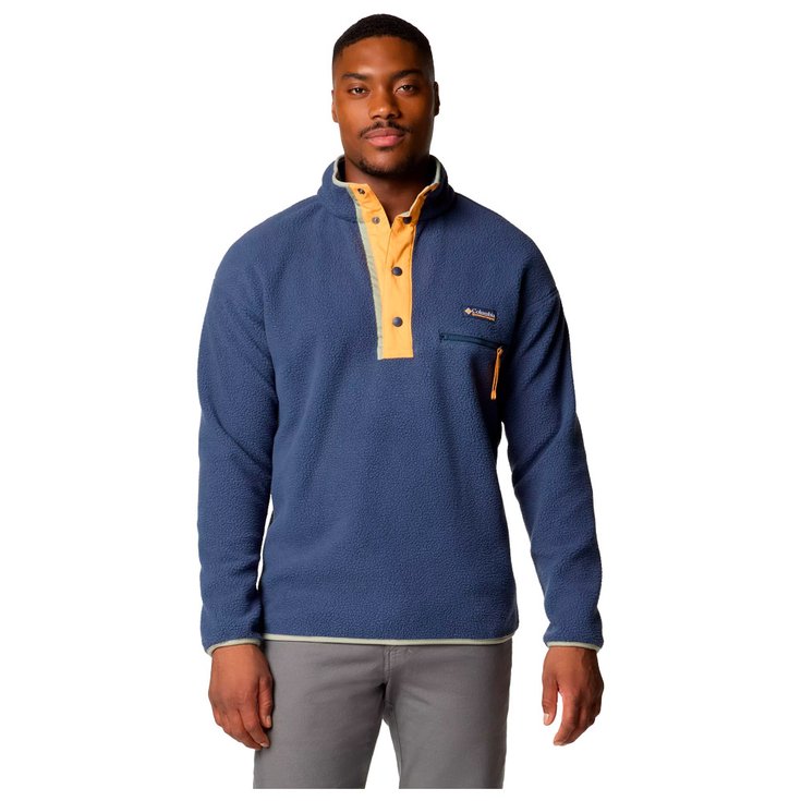 Columbia Fleece Helvetia II Half Snap Fleece Nocturnal Präsentation