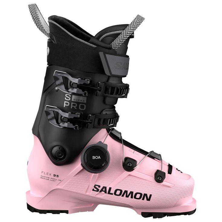 Salomon Chaussures de Ski S/Pro Supra Boa 95 W Rose Shadow Black Black Détail