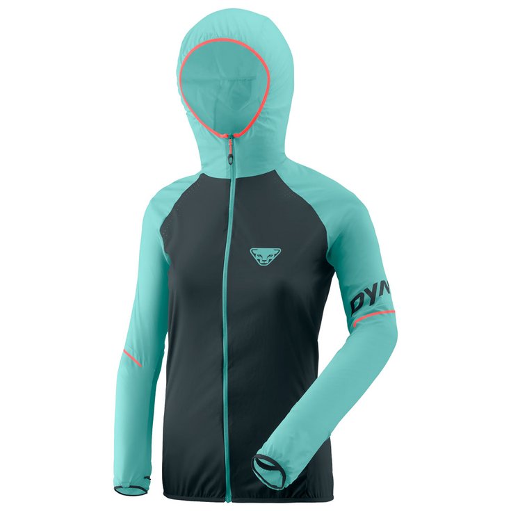 Veste de trail Dynafit Alpine Wind 2 W Jkt Marine Blue Blueberry