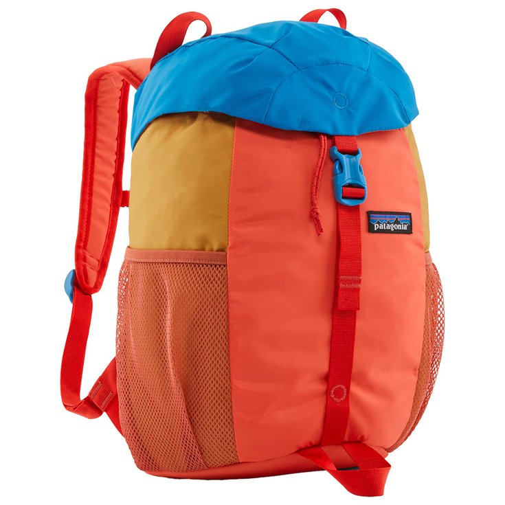 Patagonia Mochila Kid's Refugito Day Pack 12L Patchwork Coho Coral Presentación