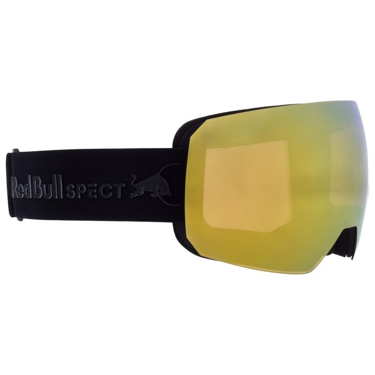 Red Bull Spect Goggles Chute Matt Black Brown Gold Mirror + Cloudy Snow Overview
