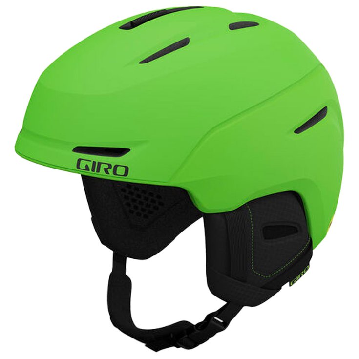 Giro Helmet Neo Junior Mips Matte Bright Green Overview