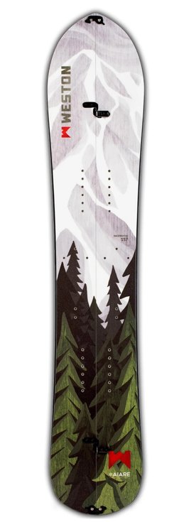 Weston Snowboard plank Backwoods Voorstelling