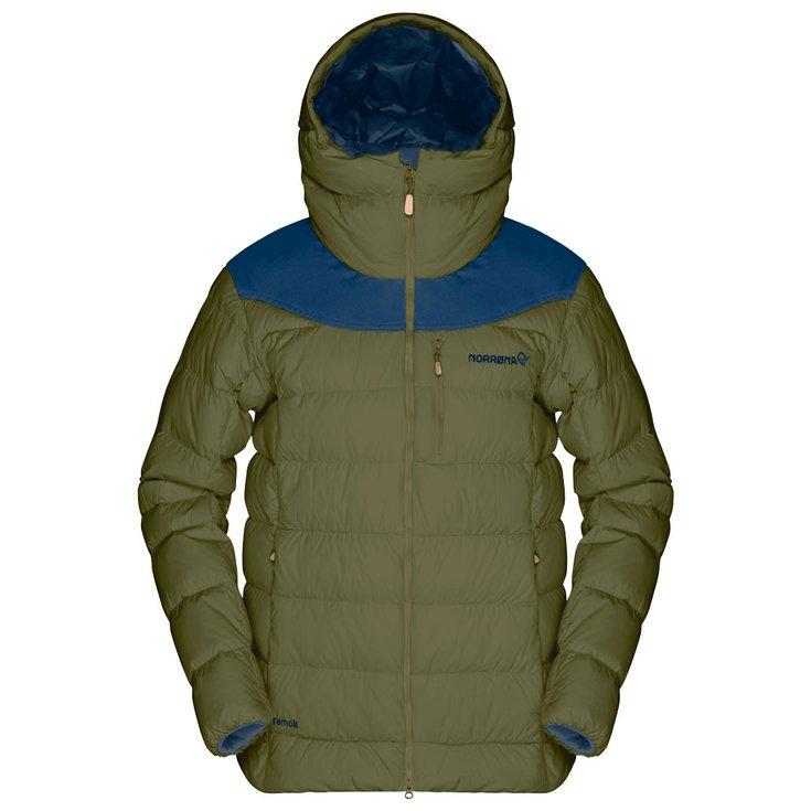 Norrona Down jackets Women's Tamok Down750 Olive Night Overview